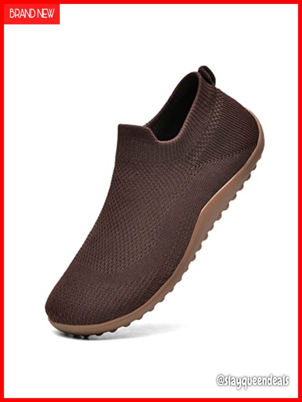 Minimalist Barefoot Sock Shoes with Seamless Knit Upper and Anti-Skid Sole